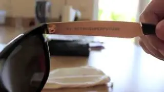 lunette de soleil retro super futur