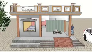 54×28 Home Plans, Village house And City Home Plans Ideas#homedesign #EnRcclubs.
