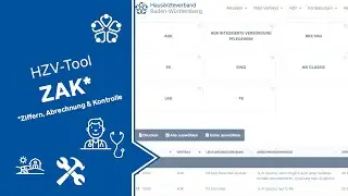 HZV-Tool: Ziffern, Abrechnung & Kontrolle (ZAK)