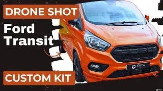 Ford Transit Custom Double Cab 6 Seater Hornet Conversion Orange Glow