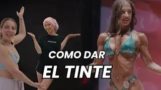 Como dar el tinte de TOP TAN para competiciones de culturismo ✨🥇