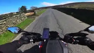 DUCATI HYPERMOTARD 950 RVE - JUBILEE TOWER (FOREST OF BOWLAND) TO THORNLEY (UK)