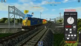 Tri Rail Simulator CSX Angry Bubl Train
