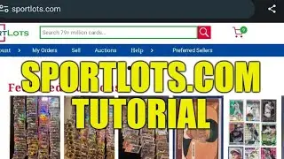 How to use SPORTLOTS.COM