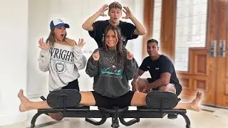 How Far Can You SPLIT CHALLENGE! w/ Parea House