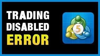 How to Fix Trading Disabled Error in MT5 | Fix Trading Disabled Error in Meta Trader 5