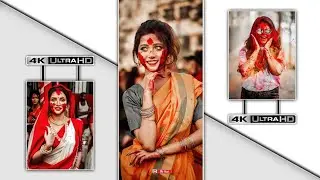 Holi Special 😜 4k Ultra HD || Full Screen WhatsApp Status Beat Sync 😍 Happy Holi Status