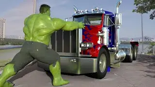 Hulk vs Optimus Prime Последняя битва | Трансформеры: Восстание полного фильма зверей (2023)