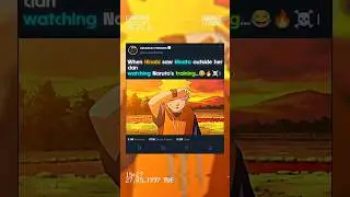 😂 HINABI SAW HINATA WATCHING NARUTO'S TRAINING...😂🔥☠️ #naruto #HINATA #narutoshippuden #animeshorts