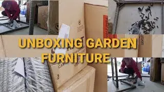 BRAST PARENT  POLYRATTAN GARDEN FURNITURE |UNBOXING |MARITFD GERMANY