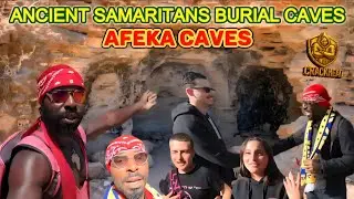 Exploring Ancient Samaritans' Burial caves in Israel 🇮🇱 
