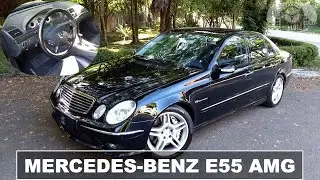 Mercedes-Benz E55 AMG (476 cv, 72 kgfm) | Garagem do Bellote TV