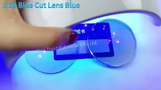 Trust industrial 1.56 blue cut lens blue