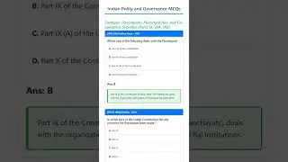 Panchayats, Municipalities, and Co-operative Societies Parts IX, IXA, IXB
