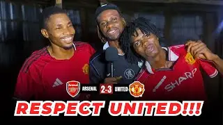 ARSENAL 2 - 3 MANCHESTER UNITED PREMIER LEAGUE HIGHLIGHTS | MATCH REACTION Ft. Sar Dave & Thaboy