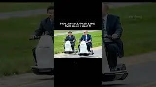 BYD's Chinese CEO Unveils $2,999 Flying Scooter in Japan - A Game-Changer for Global Transportation!
