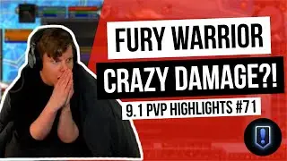 УРОН ВОИНА БЕЗУМНОЙ ЯРОСТИ?! | 9.1 PvP WoW Highlights | WoW Daily #72