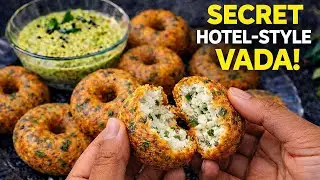 Hotel-Style Medu Vada | Secret to Crispy and Soft  Inside