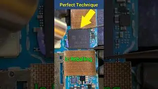 Perfect Technique #icreballing #mobilerepair
