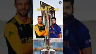 Ab De Villiers vs Rohit Sharma in ODI World Cup #shorts #viral