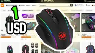 COMPRE el MOUSE GAMER mas BARATO de TEMU &iquest;FUNCIONA?