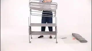 Cholena Baby Changing Table-instructions video, easy to assemble!