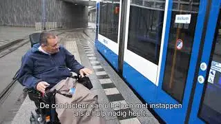 Doelgroepenvervoer - instappen tram