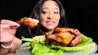 FRIED CORNISH HEN MUKBANG INSPIRED BY @RUFY