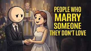 The Psychology of People Who Marry Someone They Don’t Love | PEOPLE WHO SETTLE SHOULD WATCH THIS