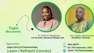 DISCOVER 2025: Environmental Governance by Design (with Dapo Akintunde & Dr. Eyitemi Adegboye)