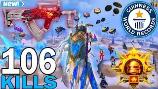 106 KILLS!🔥BEST LANDING IN NEW MODE ICEMIRE FRONTIER🥵PUBG Mobile