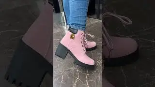 Non-slip Thick Sole Ankle Boots#viralshoes #trendyshoes #womenboots
