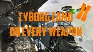 Cyborg Camo on every Weapon in Call of Duty Black Ops 2