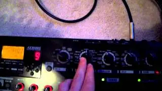 Pedal Korg Multiefectos Ax300G