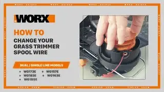 How To Replace Your Spool Line - Grass Trimmer - WORX UK