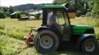 Mähen mit Busatis und Deutz-Fahr