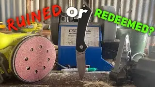 Ruined or Redeemed? Regrinding my Buck Onset to cut good