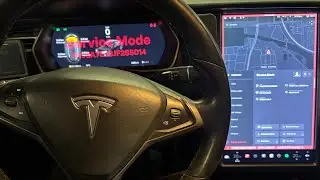 Секретное меню Tesla Режим обслуживания стояночного тормоза