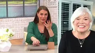 Affinity Sterling Silver Diamond Charm Ring on QVC