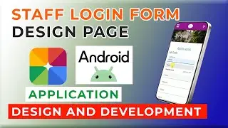 Staff Login Form Responsive Design