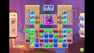 HomeScapes Level 6307 no boosters (13 moves)