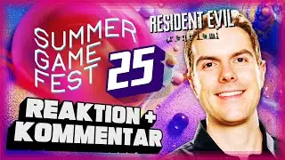 SUMMER GAME FEST 2025 mit RESIDENT EVIL 9 REQUIEM 🔴 Kommentar & Reaktion mit Gregor // 6.6.