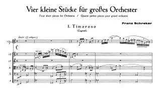 Franz Schreker – 4 Kleine Stücke für großes Orchester