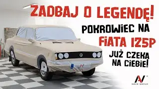 Pokrowiec na Fiata 125p &ndash; ochrona dla klasyka 🚗✨
