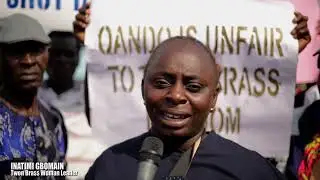 Indigenes of Twon Brass Kingdom in Bayelsa State protested against Oando PLC