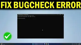 How To Fix The Computer Has Rebooted From a Bugcheck - Quick Fix