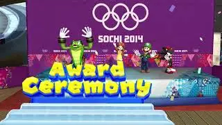 Mario & Sonic at the Sochi 2014 Olympic Winter Games - 4-Man Bobsleigh #34 (Team Luigi/Area 3)