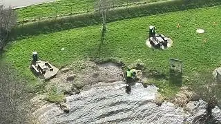 Bartins bay as captured from the UAV in February 2025