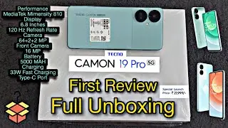 Tecno Camon 19 Pro 5G First Review Unboxing Video  |  Tecno camon 19 pro 5G  |  #tecno #camon19pro5g