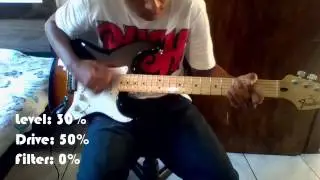 Pedal Rat Distortion da Carvalho Pedais hand made